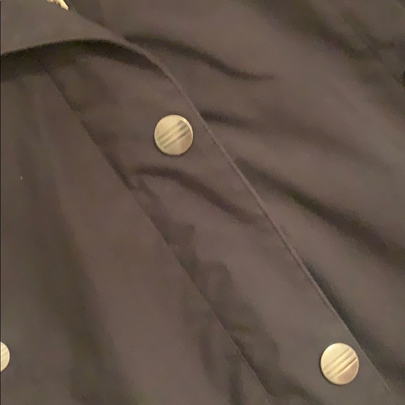 Adidas long navy blue winter coat - Picture 3 of 6